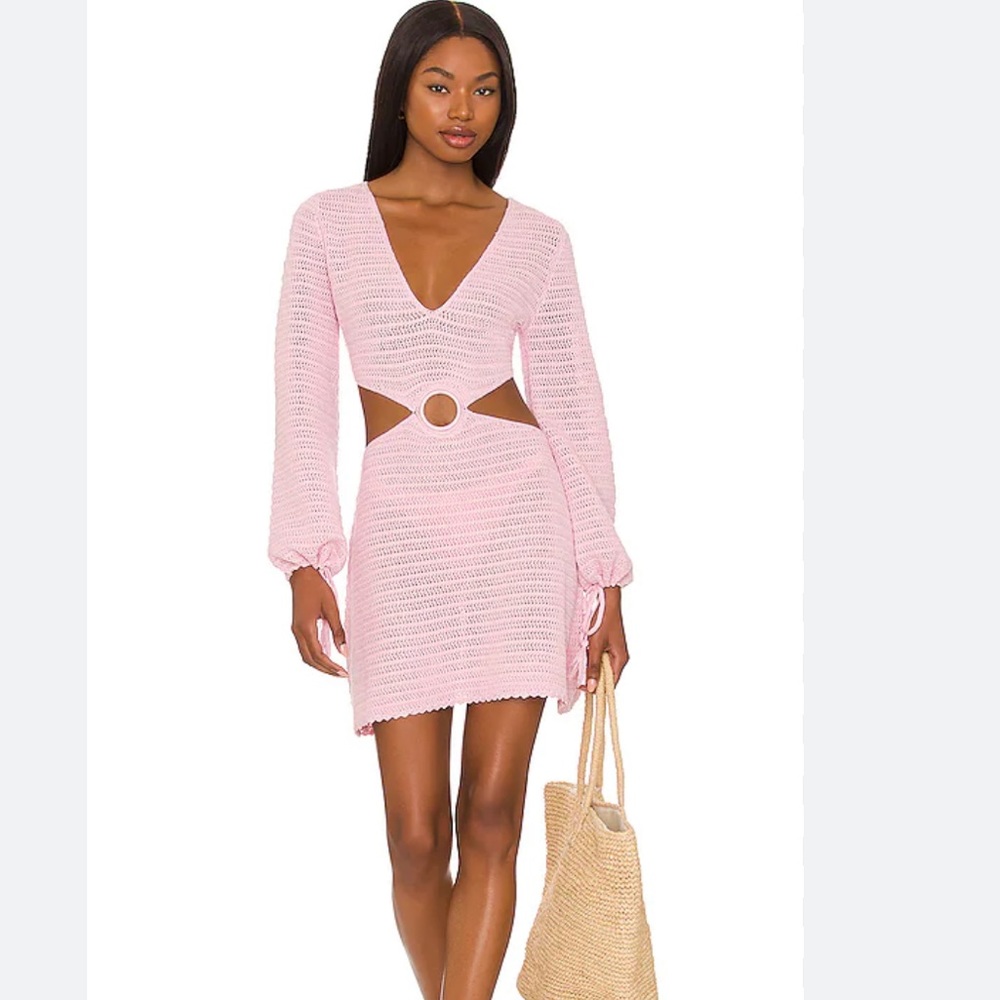 Devon Windsor Fallon Dress in Pink